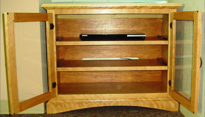 Cherry Media Cabinet