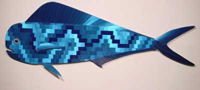 366TWBlueDolphinBrushedAluminum