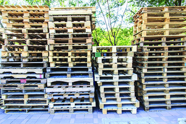 Mahogany Pallet Wood