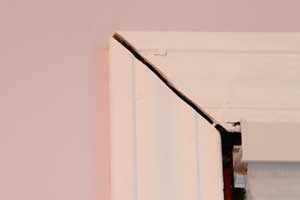 BADTRIM2-300x200 Definitely a "do over" miter joint here--it's not even close to closing.