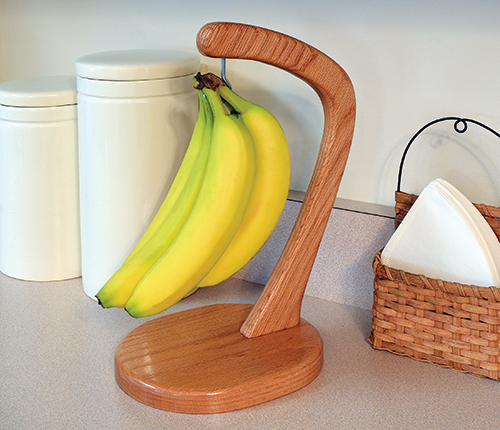 Coutertop banana storage hook