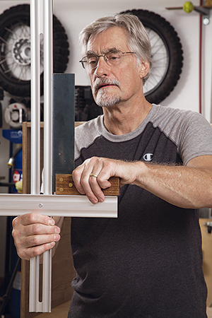 Checking quareness of tools