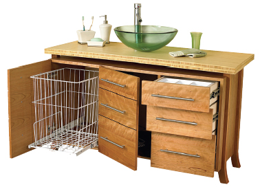 Bathroom Vanity Cutting Diagram