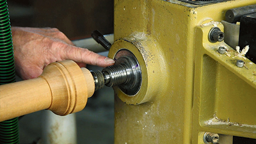 Checking indexing on lathe