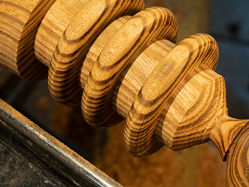 Forming ring sections for captured rings