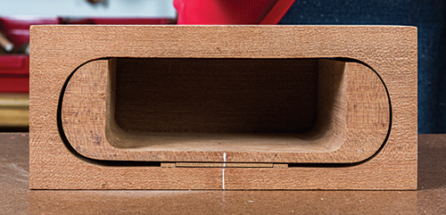 Drawer inside caddy box
