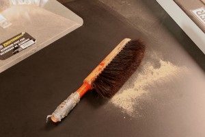 DRAWERS 3 My mangy old shop brush is the most elusive tool in the shop, because I haven't trained myself to store it in one place. One of these days, it will disappear for good.