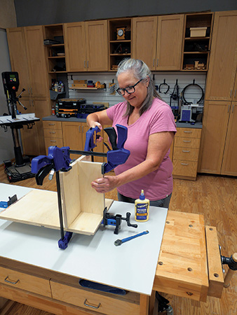 Test fitting step pieces