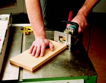 Cutting joinery slots for vacuum chamber