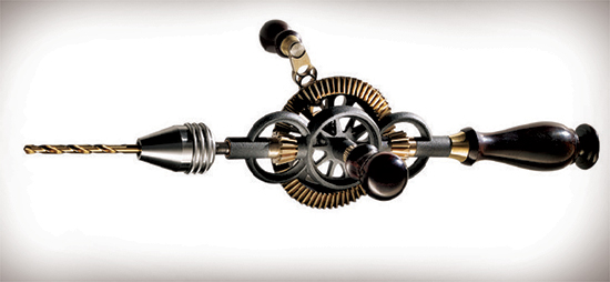 The CT-6 Hand Drill is "one of my favorite designs," John says.