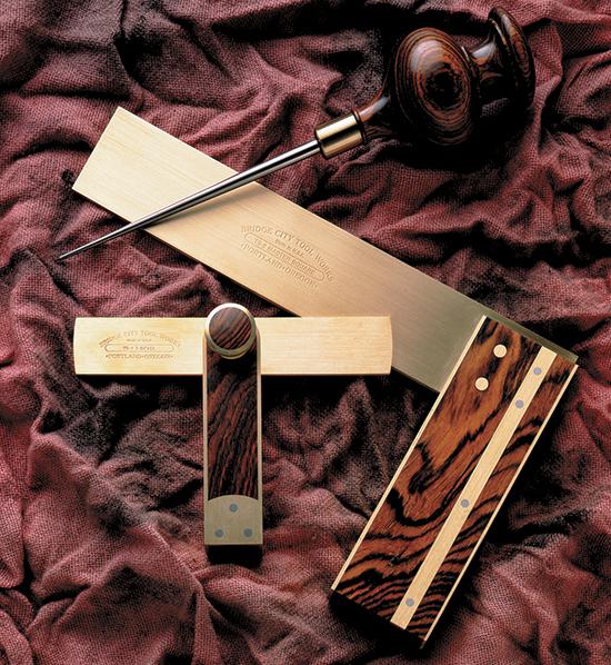 The tool that started it all, way back when, is the TS-2 Try Square. Original versions had rosewood handles.