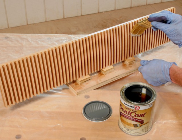 Evening Out The Dentil Work