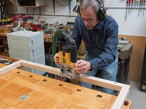 Smoothing sharp edges of folding bike rack