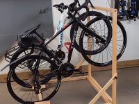 Two bike storage rack