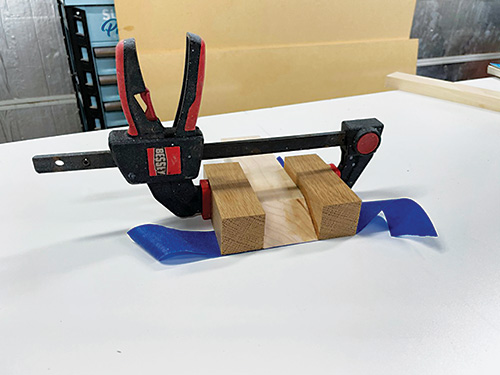 Scrap tall table joinery jig