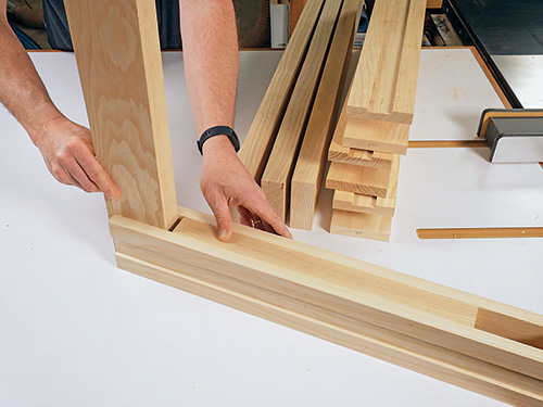 Test fitting workbench bridle joint