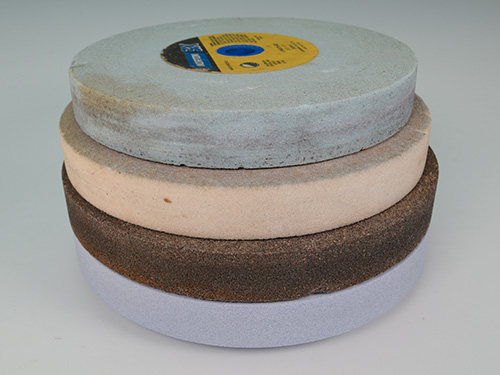 Sharpening wheels made of different materials