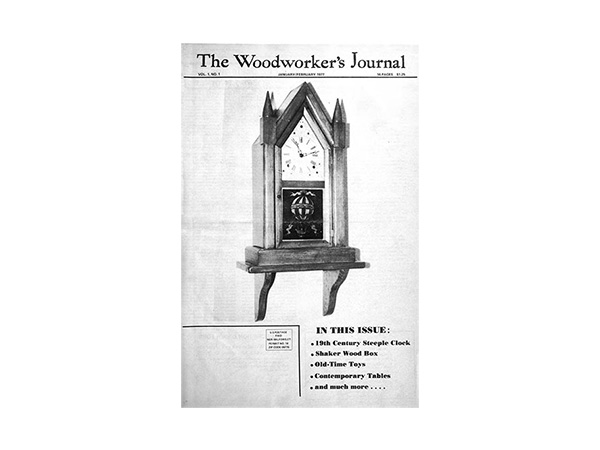 January 1977 Woodworker's Journal