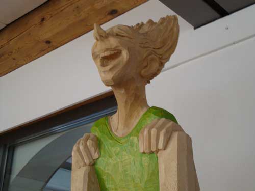 carving by Rolf Blochlinger
