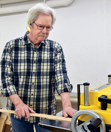 Sawing tenon stock to the size you want