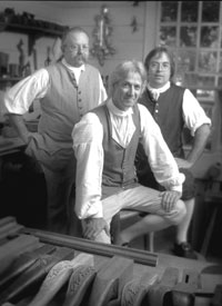 Both Mack Headley's woodworking skill and his accomplishments as a teacher and author were recently recognized when he received The Cartouche Award from the Society of American Period Furniture Makers.