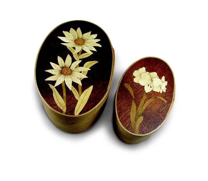 Examples of advanced marquetry work