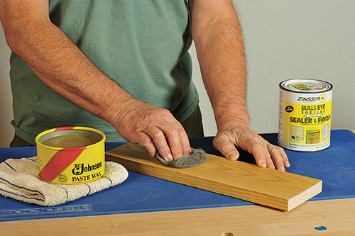 Shellac Trouble after Using Steel Wool?