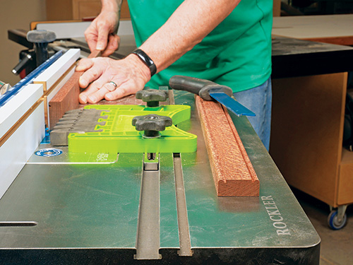 Cutting beading for mirror frame molding