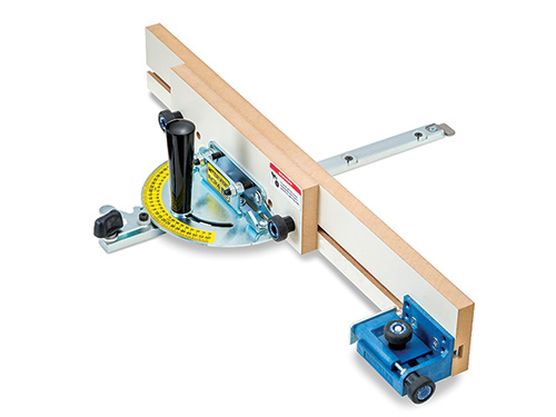 Top view of the Rockler Cross Lap Jig