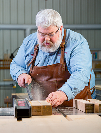Planing Arts and Crafts chair legs
