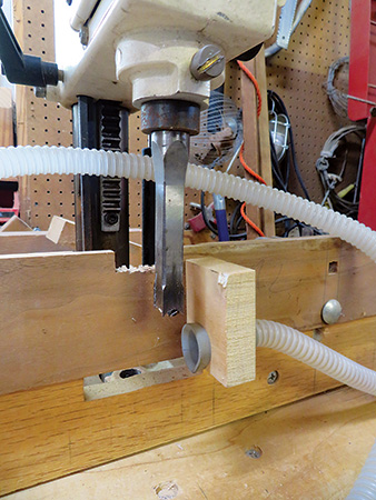 Mortiser vacuum jig