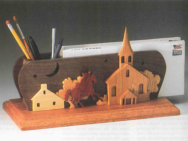 Paul Revere Letter Holder Plan