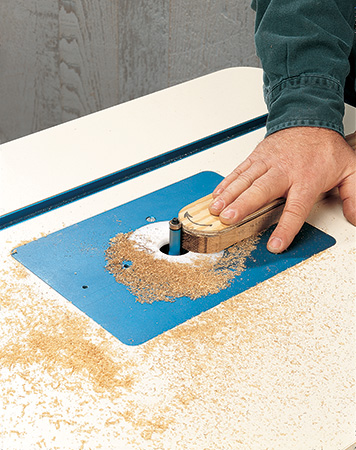 Routing end grain of parts and templates for portable outdoor chair