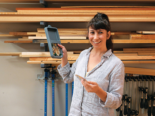 Poured epoxy coasters