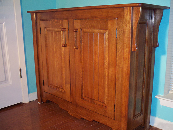 Quarter-sawn Oak Bookcase