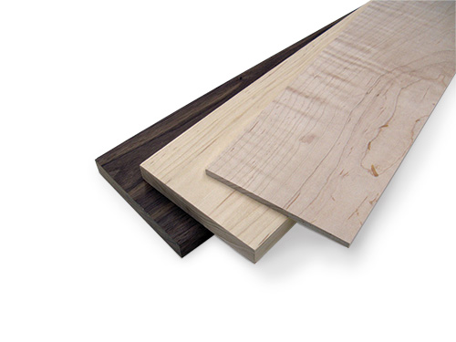 Wood options for making a retro-style clock