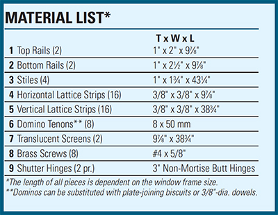 Screen-Shutter-Project-Material-List