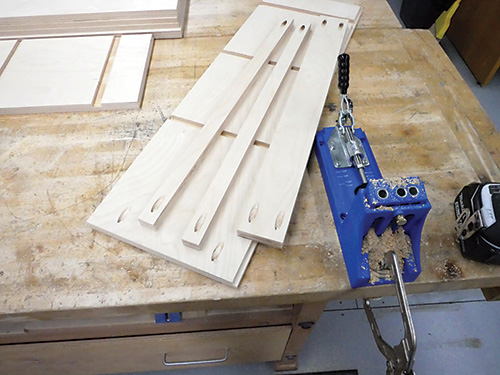 Pocket hole jig system