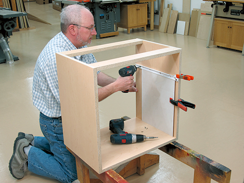 Installing drawer slides on dresser drawers