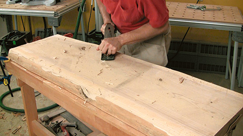 Planing tabletop flat