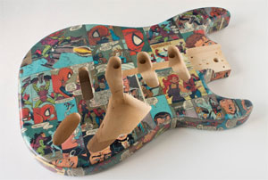 TWSpidermanGuitarBody