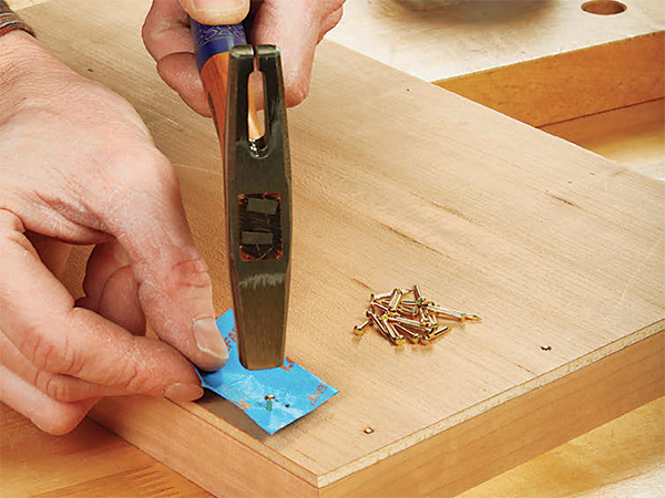 Holding Down Smaller Nails