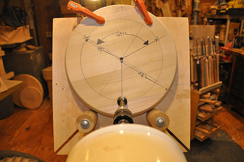 Drilling into tailstock from the headstock