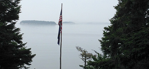 The foggy coastal mornings were the best.