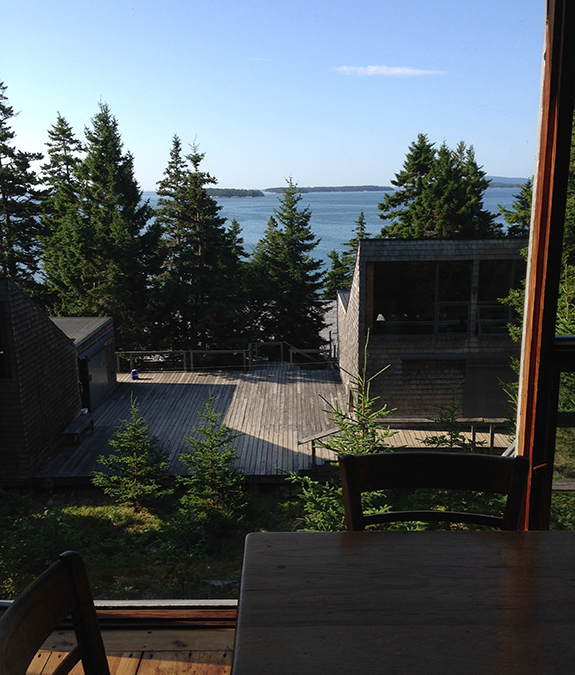 The food is delicious. And, lunch and dinner are complete with dessert (and a view)!