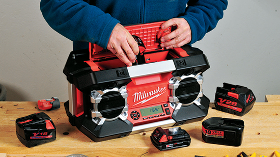 The universal battery recipient award goes to Milwaukee’s large model 2790-20, which can run on practically any battery the company makes.