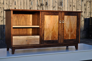 n340WalnutMapleSideboard