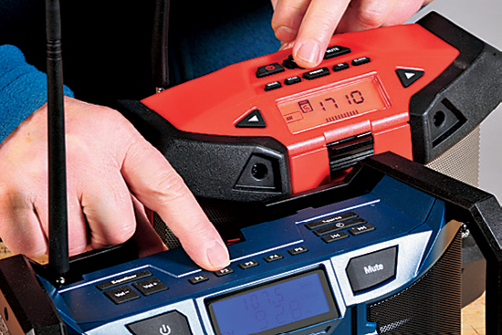 Only about a third of the radios have dedicated preset buttons, great for quick station changes.