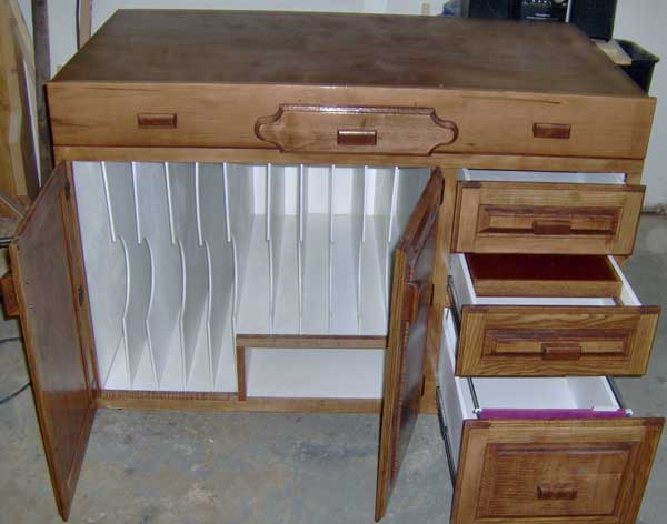 stained_glass_cabinet_open Stained Glass Cabinet - Open