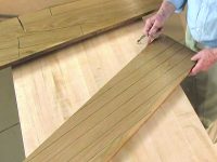 Marking out parts for a project